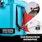 Serenelife Portable Cooler Box - Holds Up to 63 Cans, Keeps Ice Up to 5 Days, Heavy-Duty 50-Quart (Blue) SLCB50BL - alternate 2